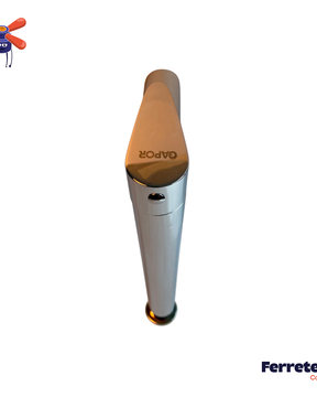 Llave Lavamanos Baño Gapor Alta Gris Cromado
